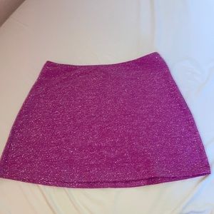 victoria’s secret PINK glitter swim mini skirt coverup